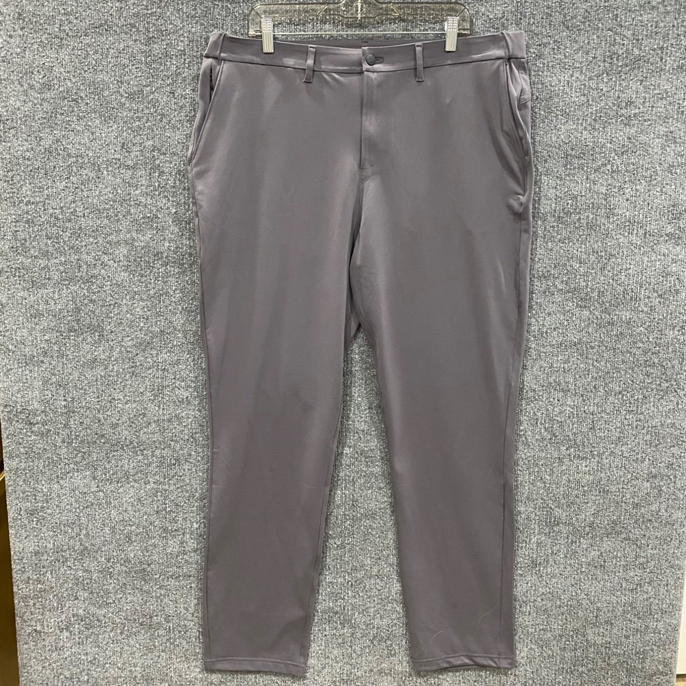 Public Rec Gamechanger Pants Mens 38x34 Midnight Oil Gray Stretch NWT $128 Chino